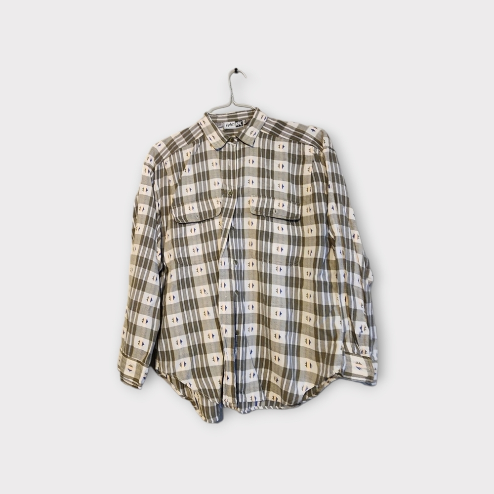 Men's Krazy kat vintage button‎ down shirt